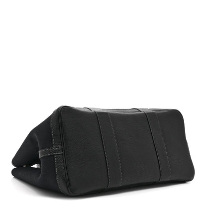 Hermes Toile Vache Country Garden Party 36 Black 4 of 10