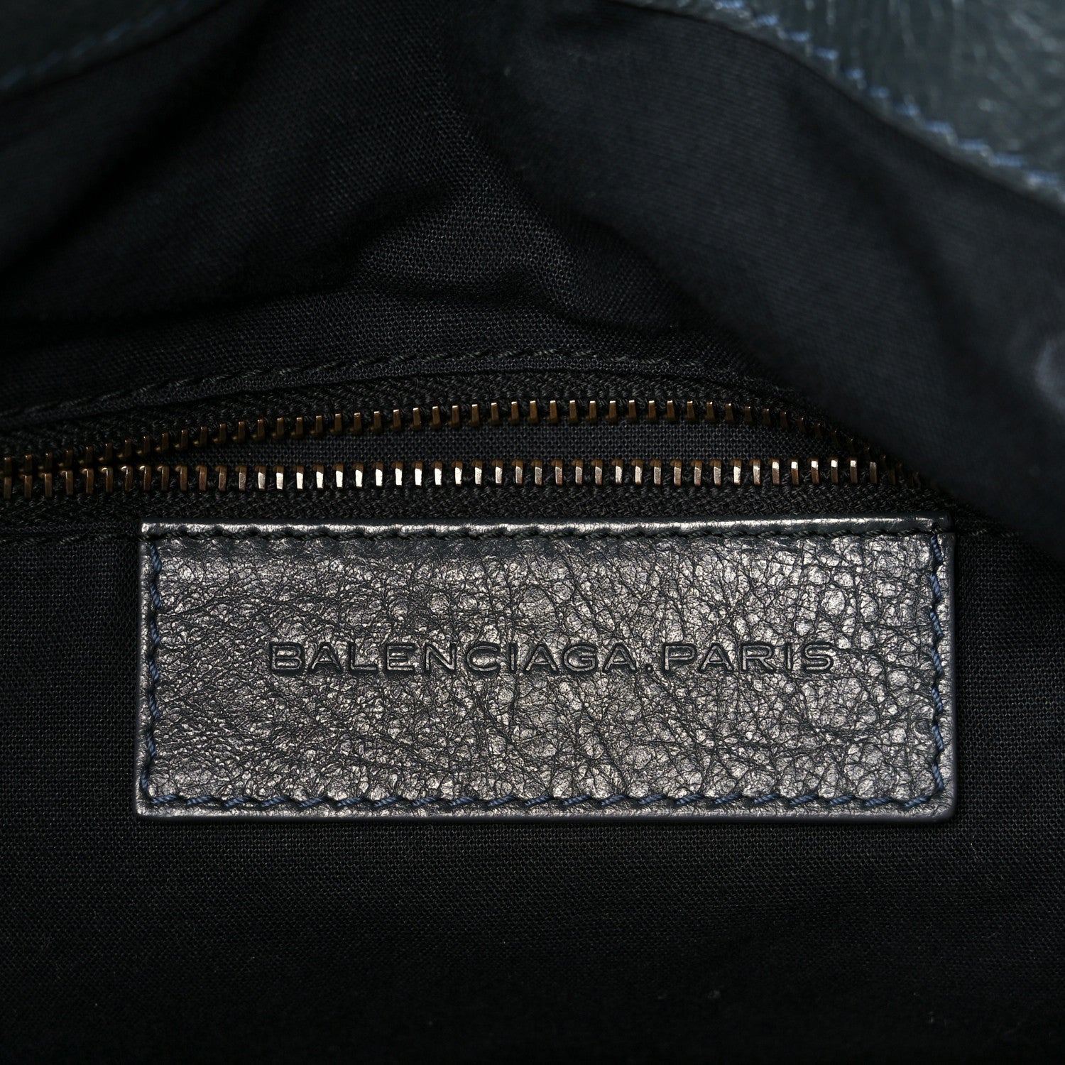 Balenciaga Agneau Classic Hardware Bowling Bag Anthracite 7 of 12