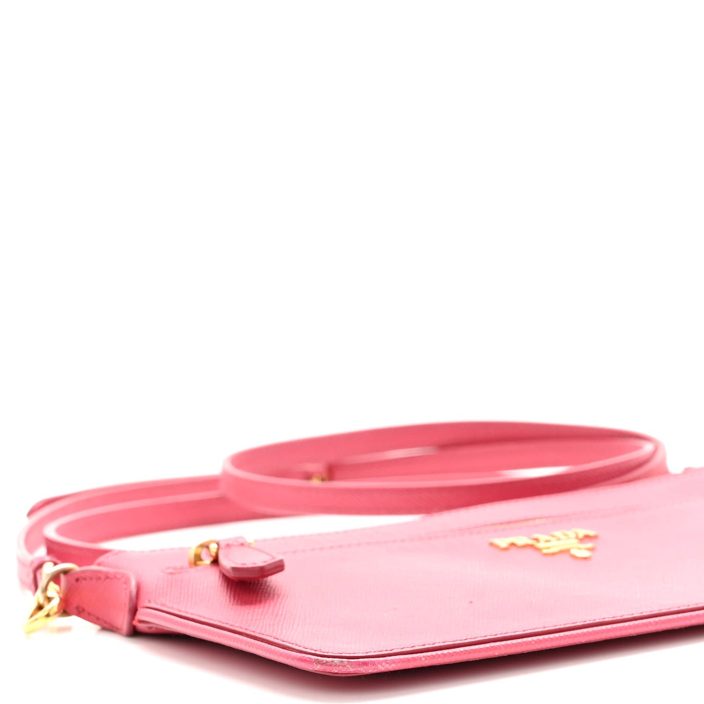 Saffiano Lux Crossbody Bag Peonia