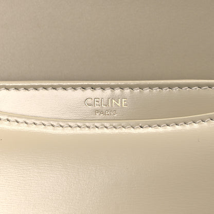 Celine Shiny Calfskin Triomphe Besace Clea Pebble 6 of 11