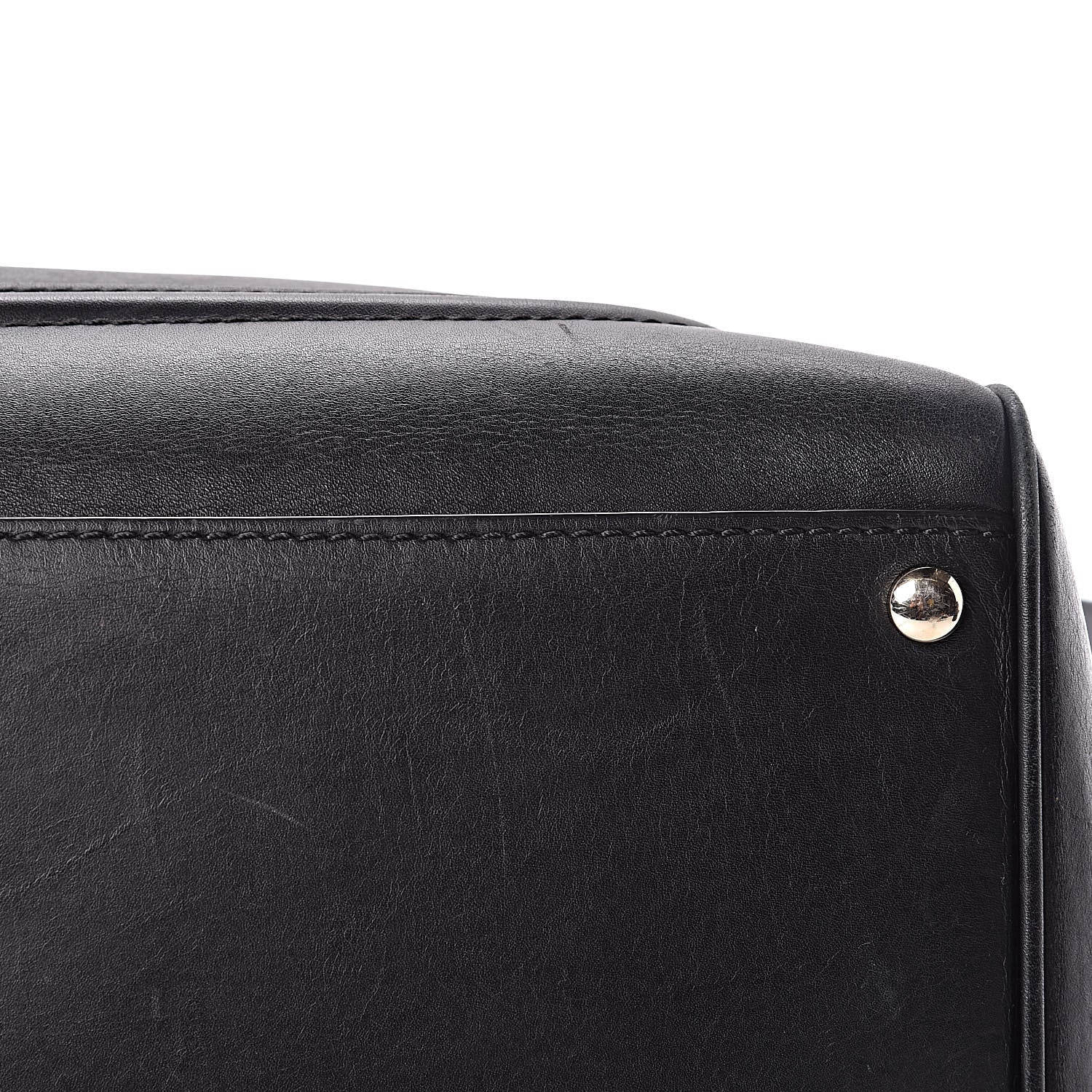Versace Calfskin Large Palazzo Empire Bag Black 13 of 40
