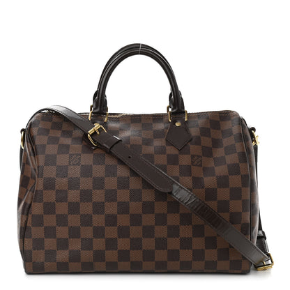 Louis Vuitton Damier Ebene Speedy Bandouliere 30 1 of 16