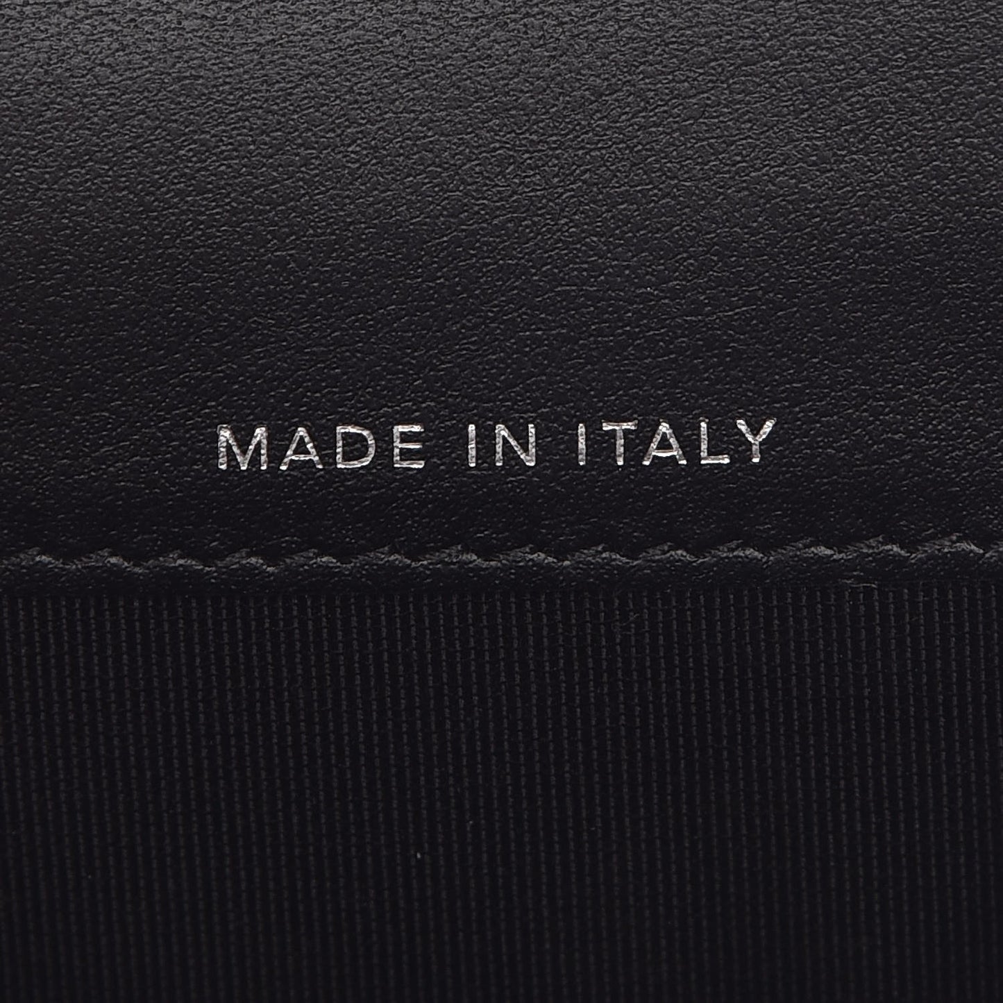 Aged Calfskin Quilted Reissue Flap Card Holder So Black