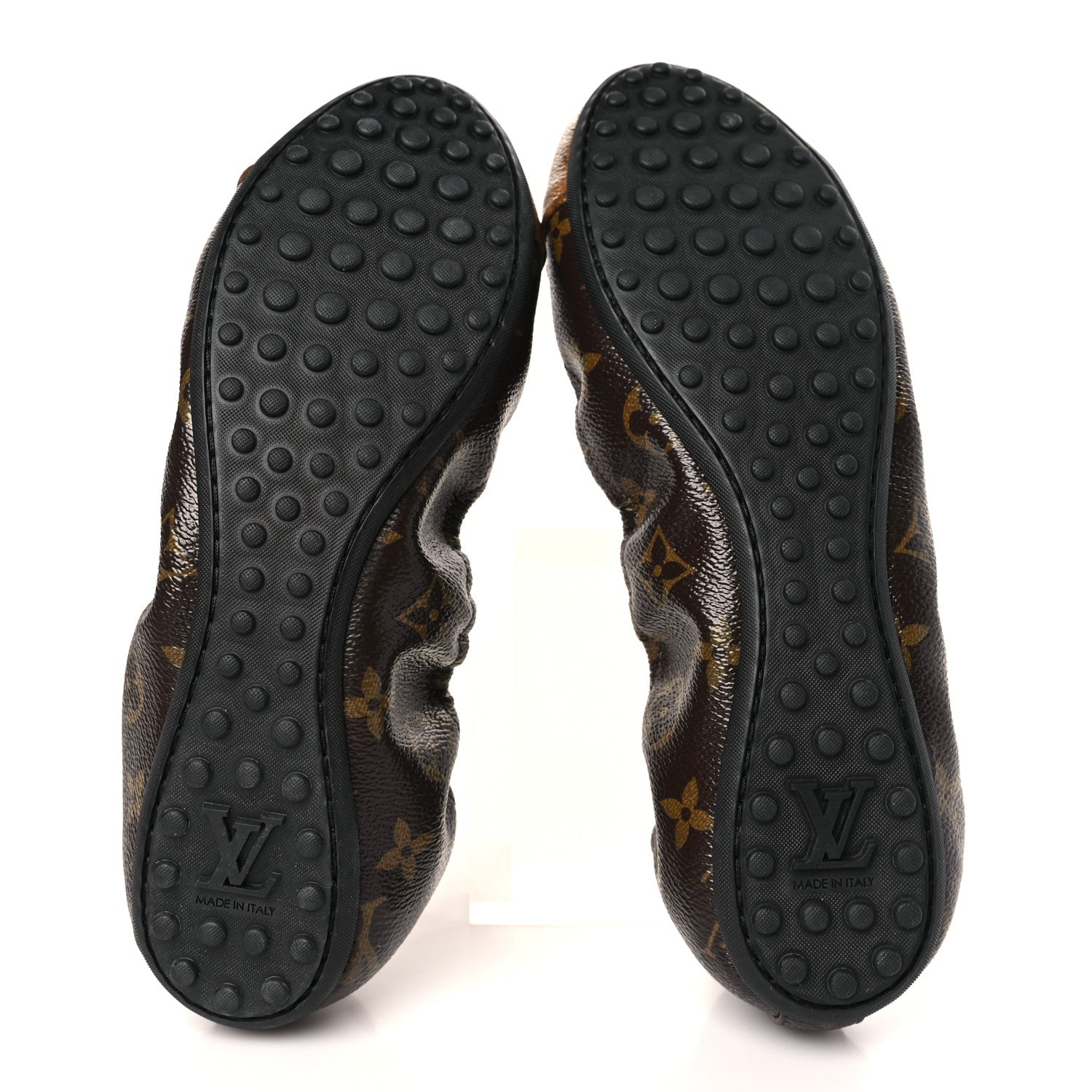 Louis Vuitton Reverse Patent Monogram Flirty Ballerina Flats 41 5 of 8