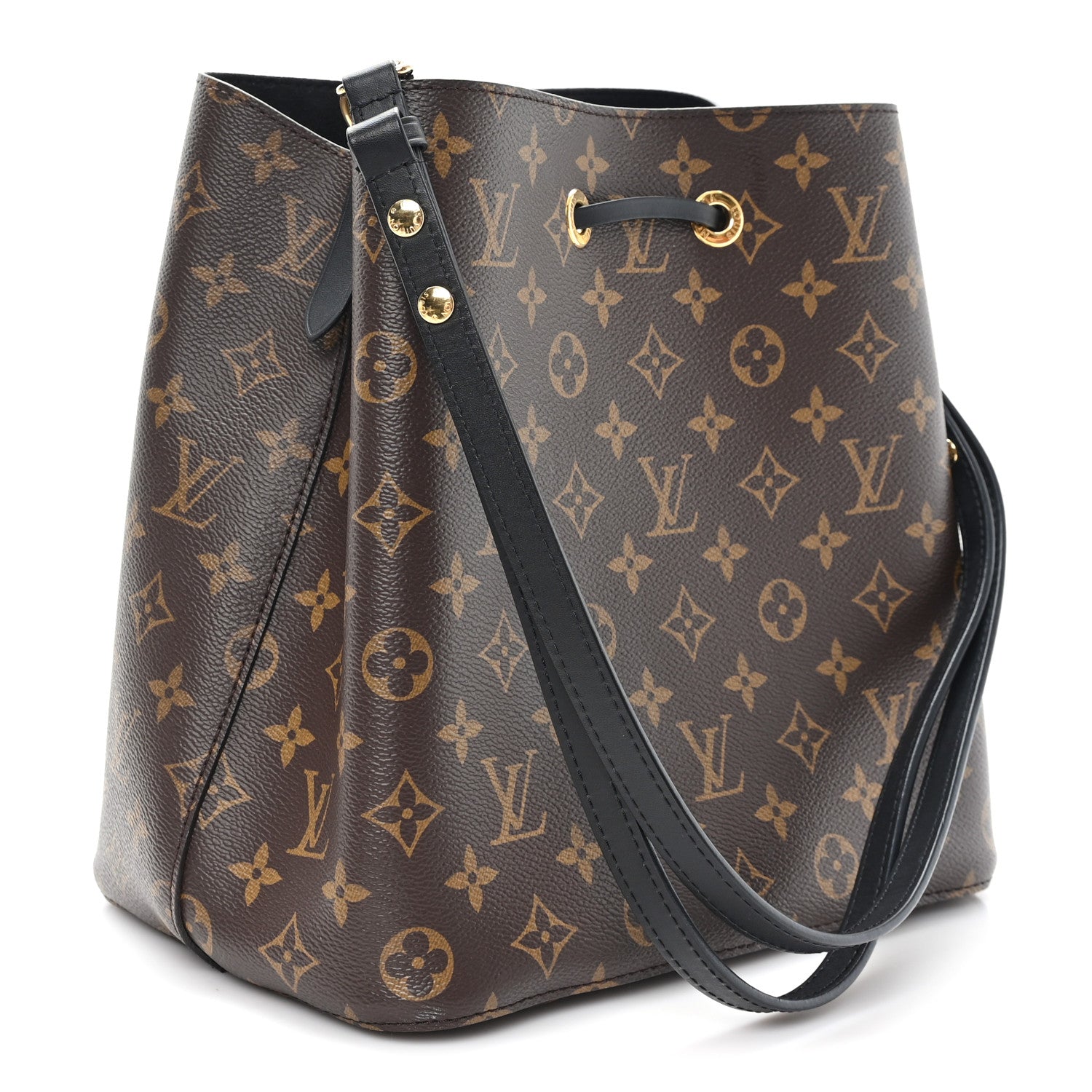 Louis Vuitton Monogram Neonoe MM Black 3 of 10