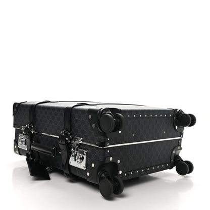 Gucci GG Supreme Monogram Globe-Trotter Carry-On Black Black Grey 3 of 8