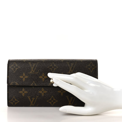 Louis Vuitton Monogram Sarah Wallet 2 of 9