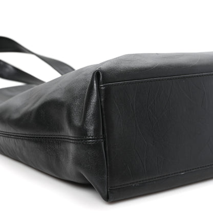 Chanel Lambskin CC Embossed Tote Black 9 of 11