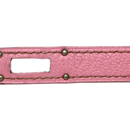 Hermes Chevre Mysore Kelly Longue Wallet 5P Pink 6 of 9