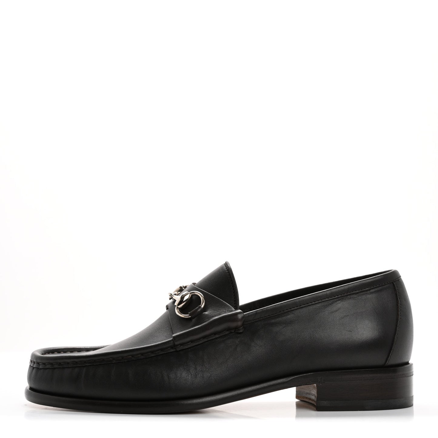 Calfskin Mens 1953 Horsebit Loafers 8 Marrone