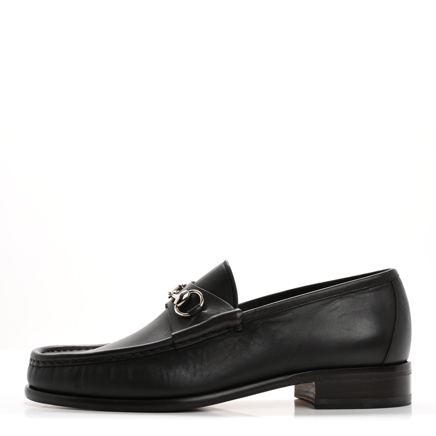 Gucci Calfskin Mens 1953 Horsebit Loafers 8 Marrone 1 of 11