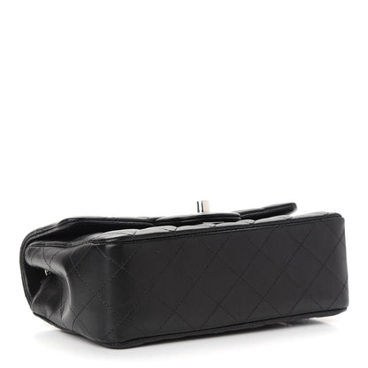 Chanel Lambskin Quilted Mini Rectangular Flap Black 4 of 9