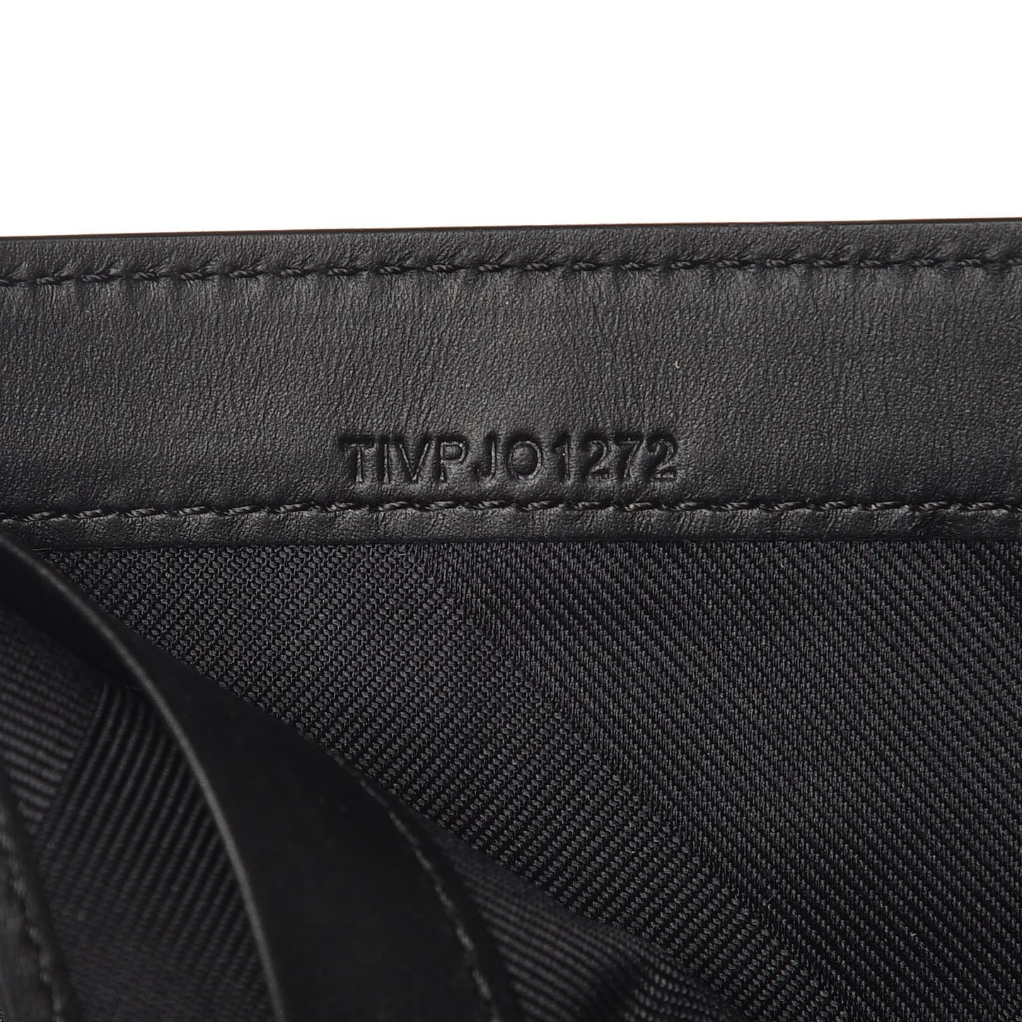 Grained Calfskin BBi-Fold Wallet Black