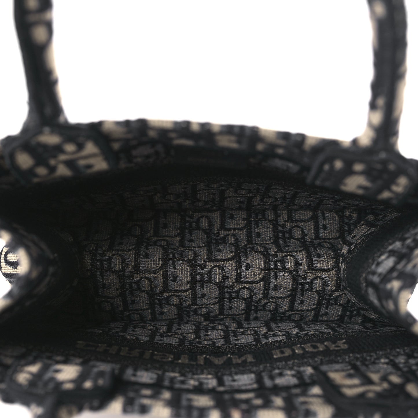 Oblique Small Book Tote Blue Multicolor