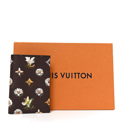 Louis Vuitton Monogram Heritage Flowers Passport Cover 8 of 8