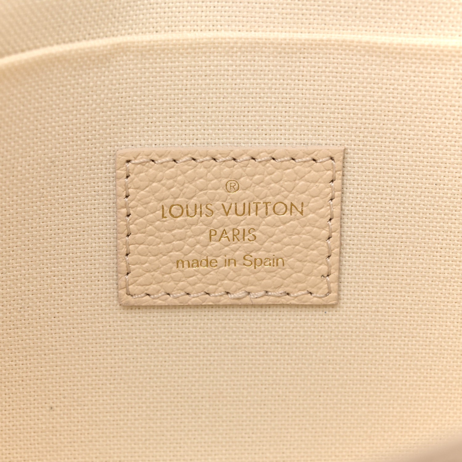 Louis Vuitton Empreinte Monogram Giant By The Pool Felicie Pochette Chain Wallet Creme Rose Trianon 7 of 12