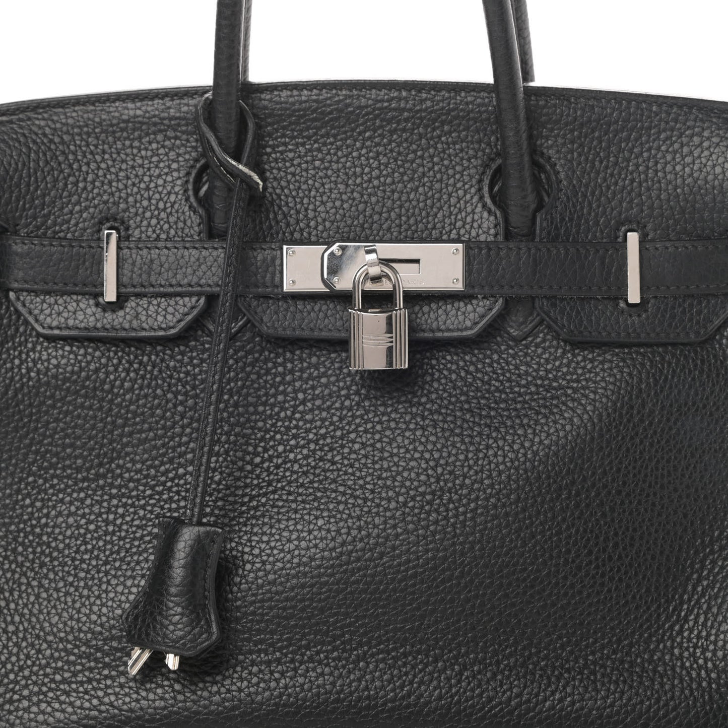 Taurillon Clemence Birkin 30 Black