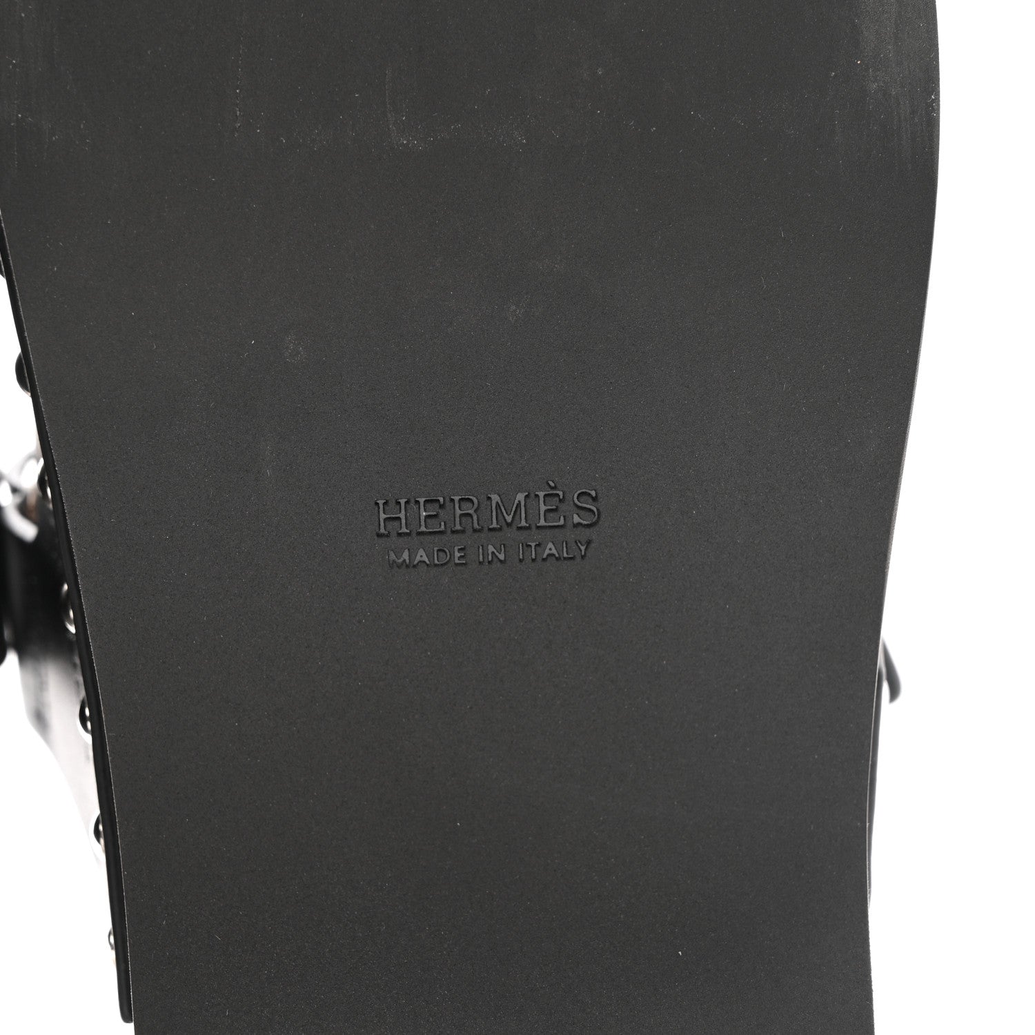 Hermes Calfskin Womens Kos Clog 39 Black 7 of 10