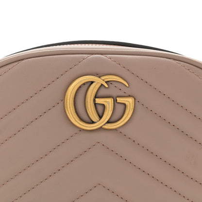Gucci Calfskin Matelasse GG Marmont Belt Bag 105 42 Porcelain Rose 8 of 14
