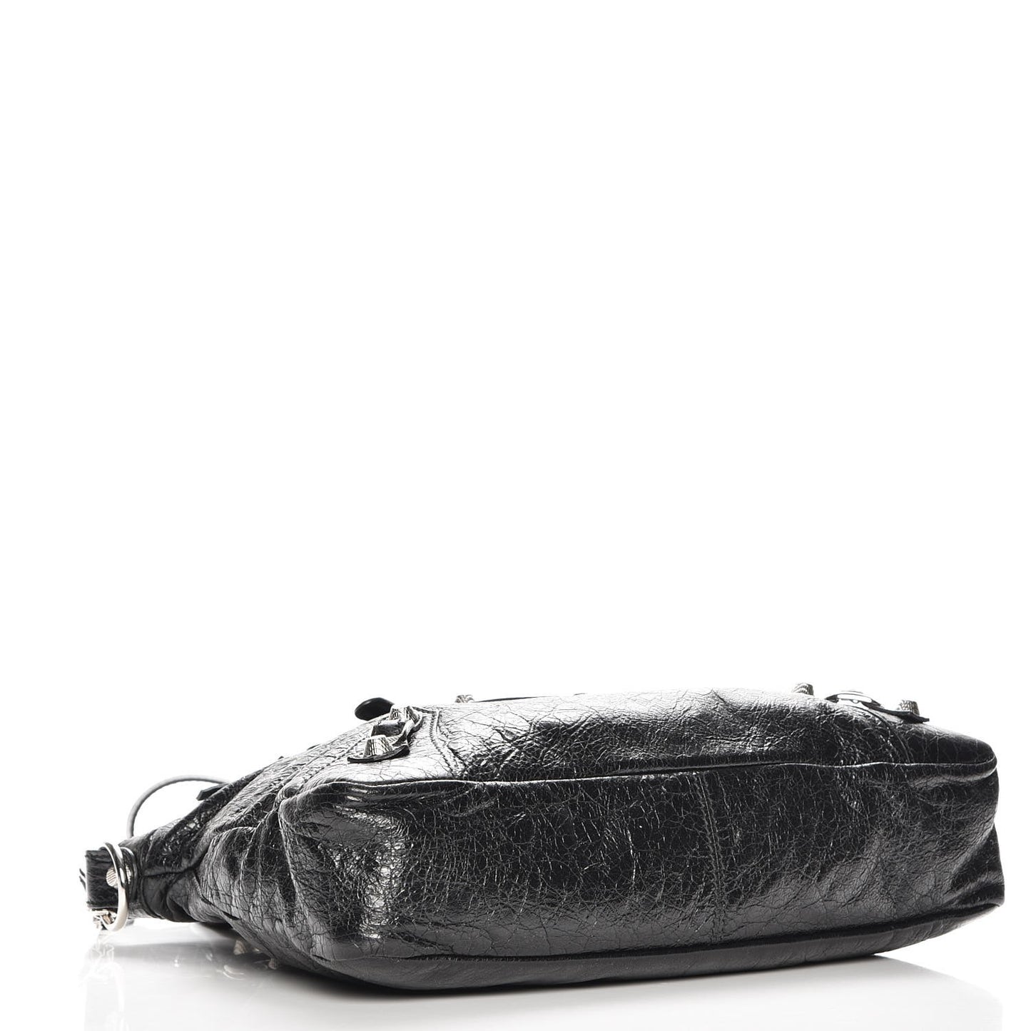 Agneau Giant 12 Silver Hardware Town Black
