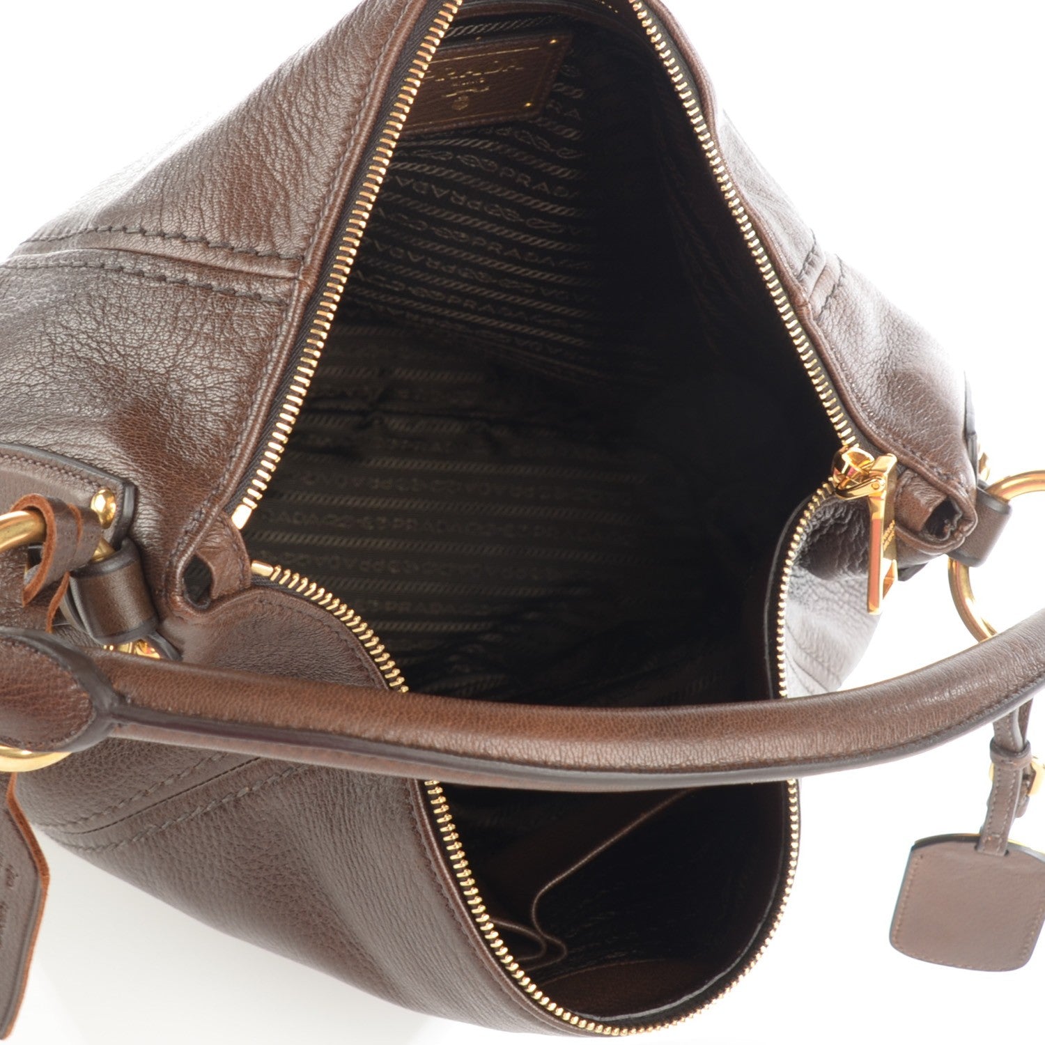 Prada Cervo Hobo Bruciato 5 of 8