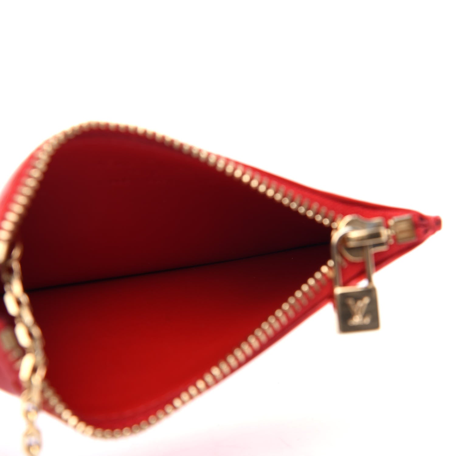 Louis Vuitton Vernis Key Pouch Rouge 5 of 7