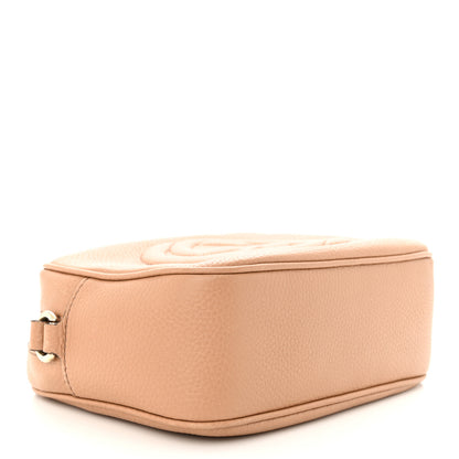 Gucci Pebbled Calfskin Small Soho Disco Bag Camelia 4 of 10