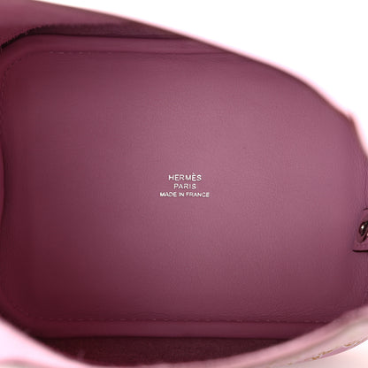 Hermes Swift Micro Lucky Daisy Picotin Lock Mauve Sylvestre 6 of 9