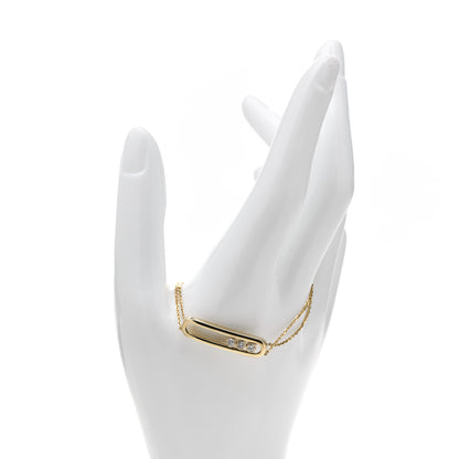 Messika 18K Yellow Gold Diamond Move Classique Bracelet 2 of 6