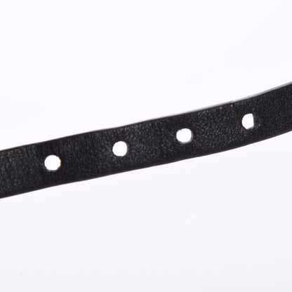 Christian Dior Calfskin J'Adior Logo Choker Necklace Black 8 of 8