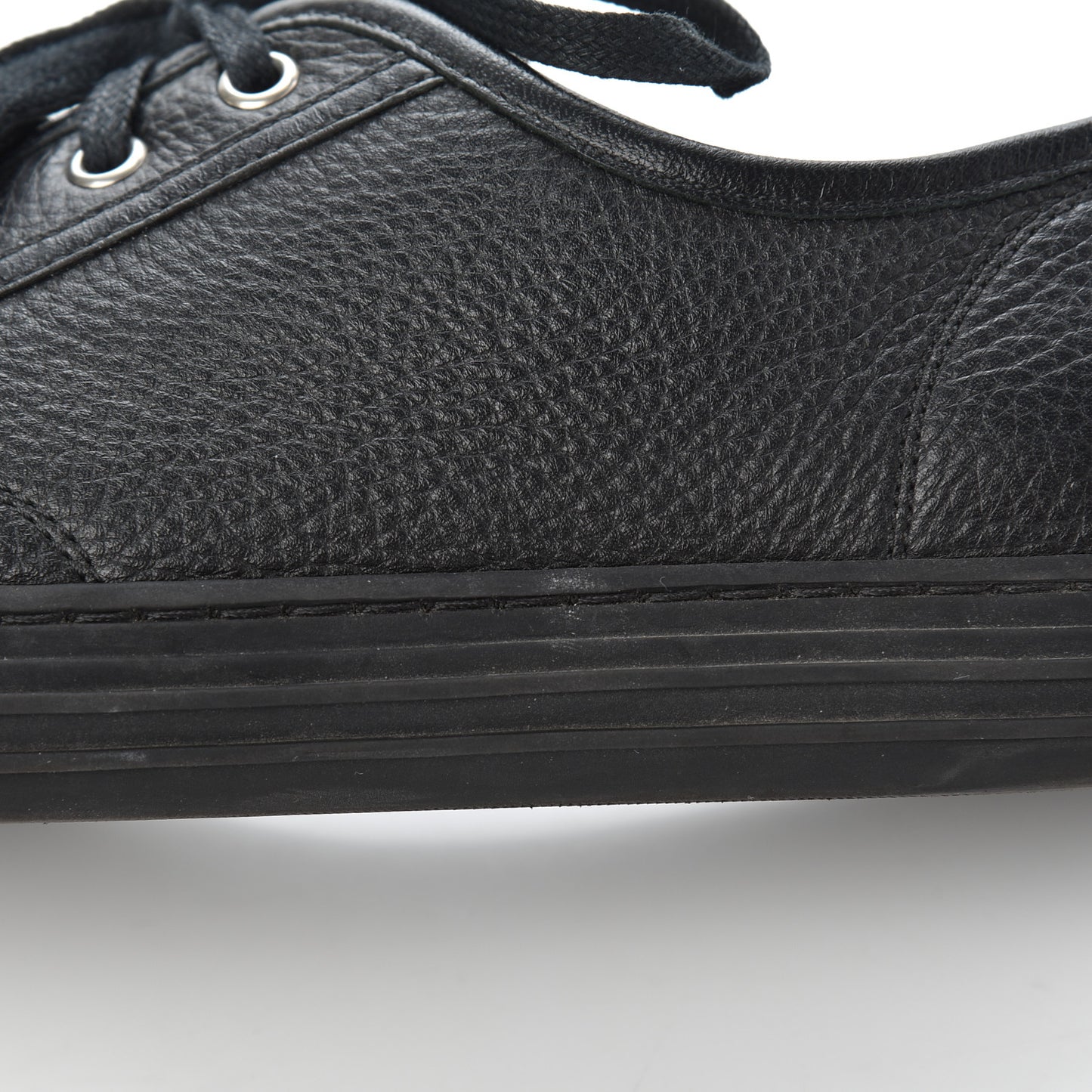 Nappa Mens Low Top Sneakers 9.5 Black