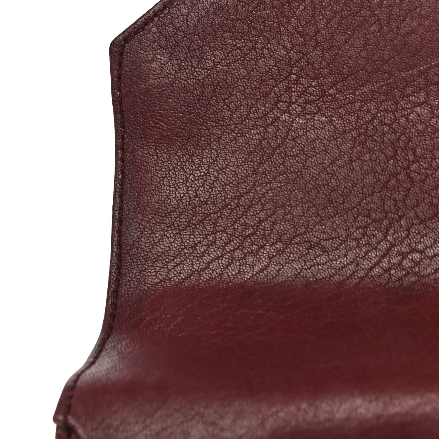 Saint Laurent Sheepskin Matelasse Chevron Monogram Medium College Bag Rouge Legion 20 of 24