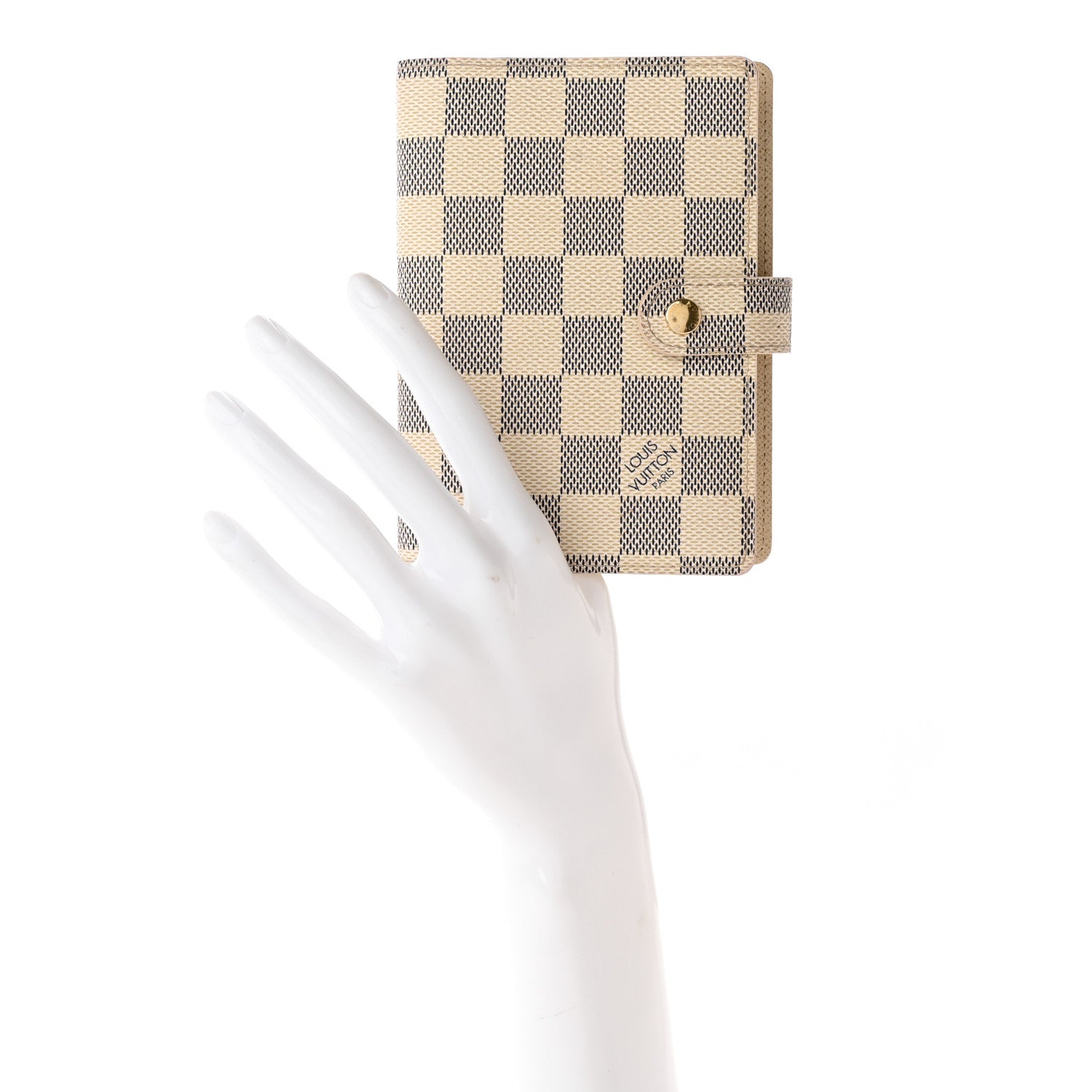 Louis Vuitton Damier Azur Small Ring Agenda Cover 2 of 12