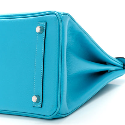 Hermes Epsom Birkin 30 Bleu du Nord 10 of 12