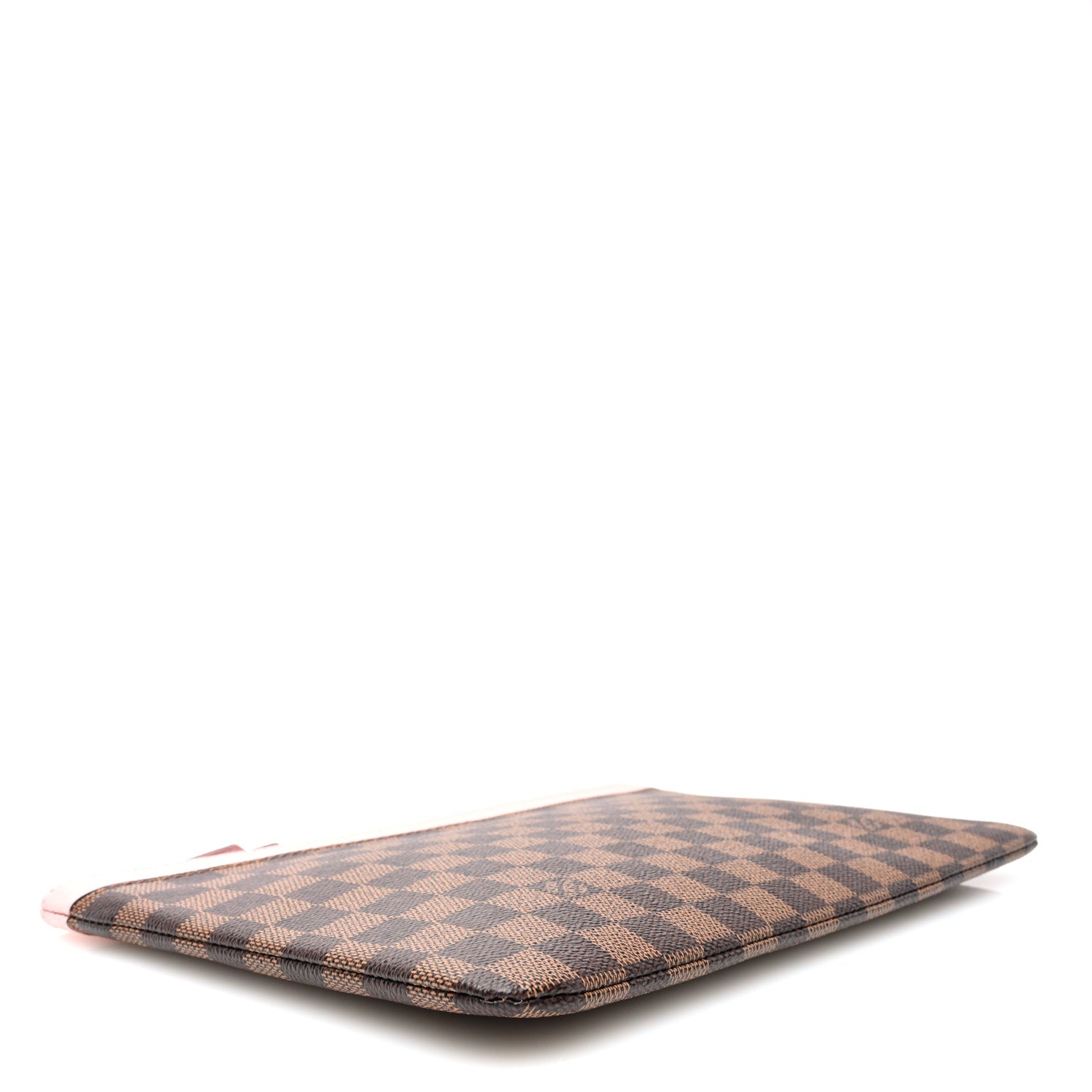 Louis Vuitton Damier Ebene Daily Pouch Rose Poudre 4 of 7