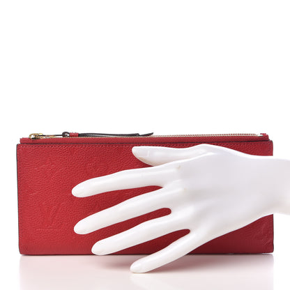 Louis Vuitton Empreinte Adele Wallet Cherry 2 of 7
