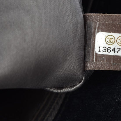 Chanel Glazed Calfskin Twisted Maxi Flap Black 7 of 12