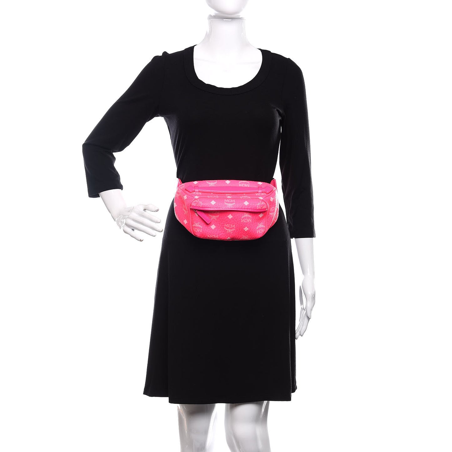 Visetos Small Original Crossbody Bag Neon Pink