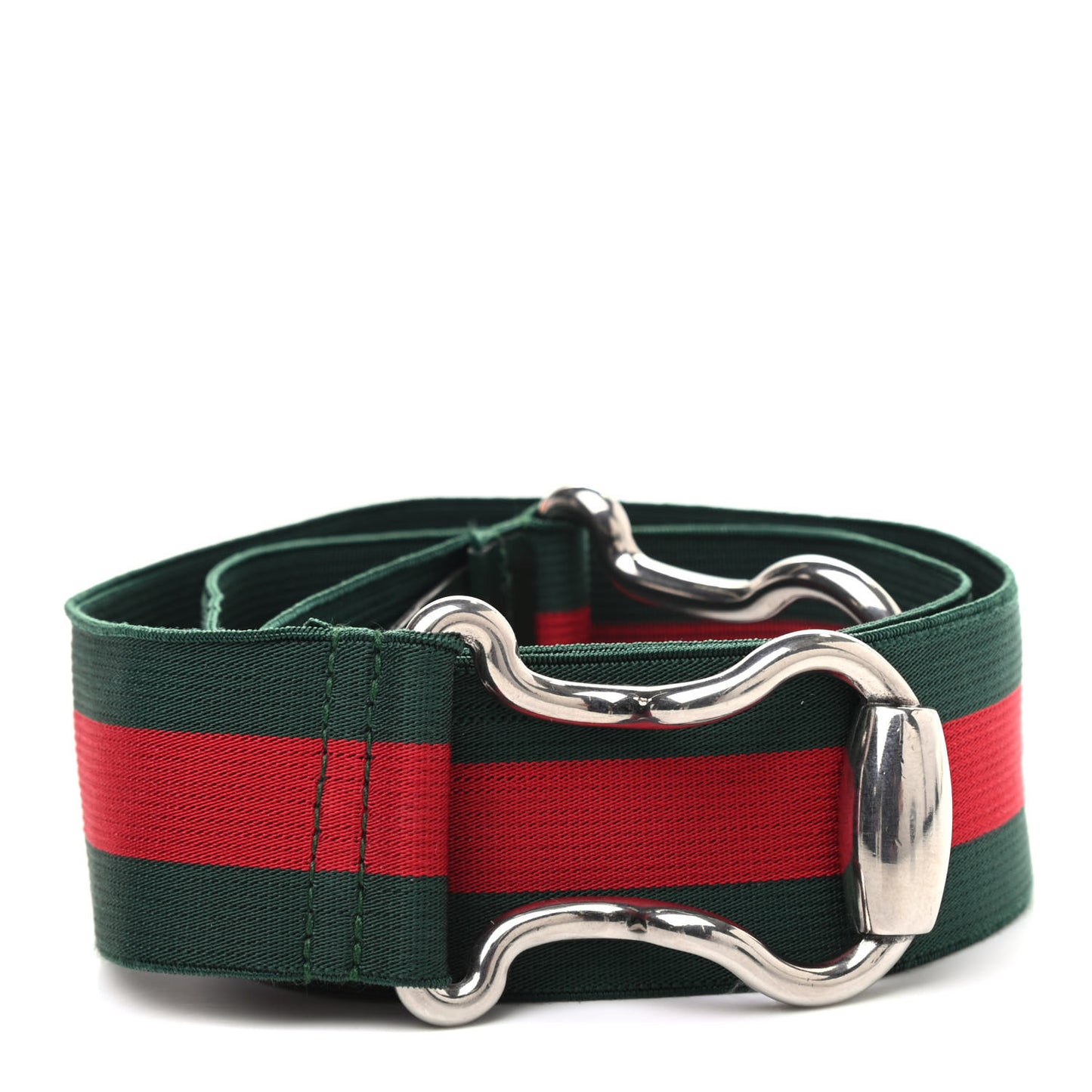 Elastic Web Belt 85 34 Red Green