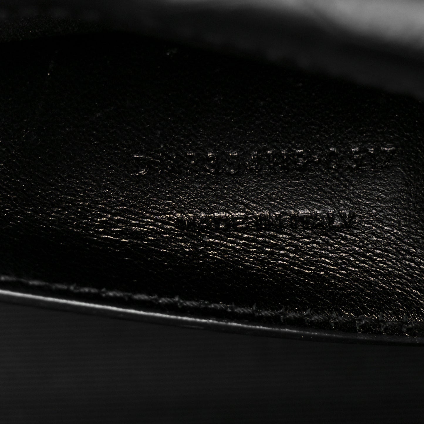 Calfskin Crocodile Embossed Medium Classic Monogram Kate Tassel Satchel Black