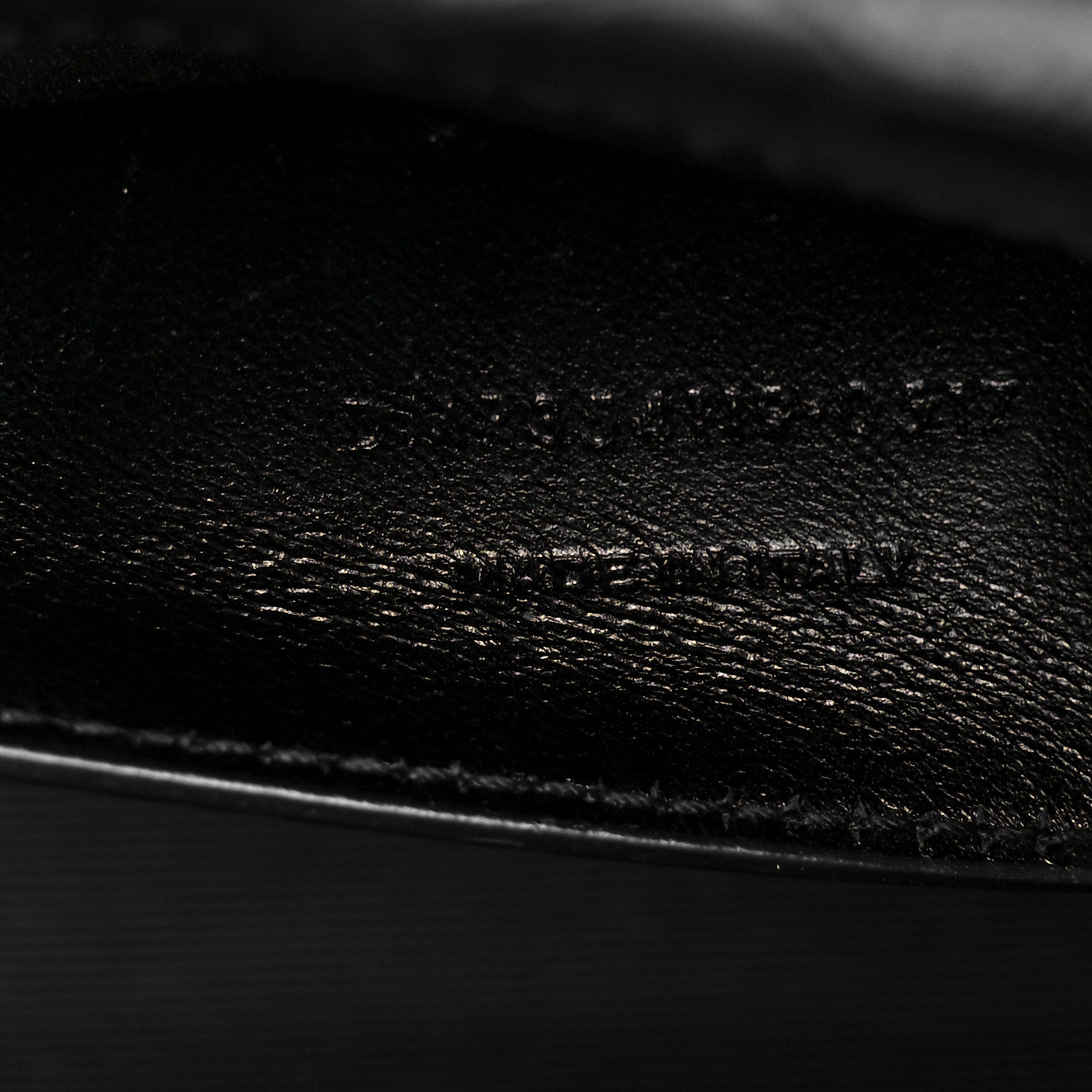 Saint Laurent Calfskin Crocodile Embossed Medium Classic Monogram Kate Tassel Satchel Black 8 of 11