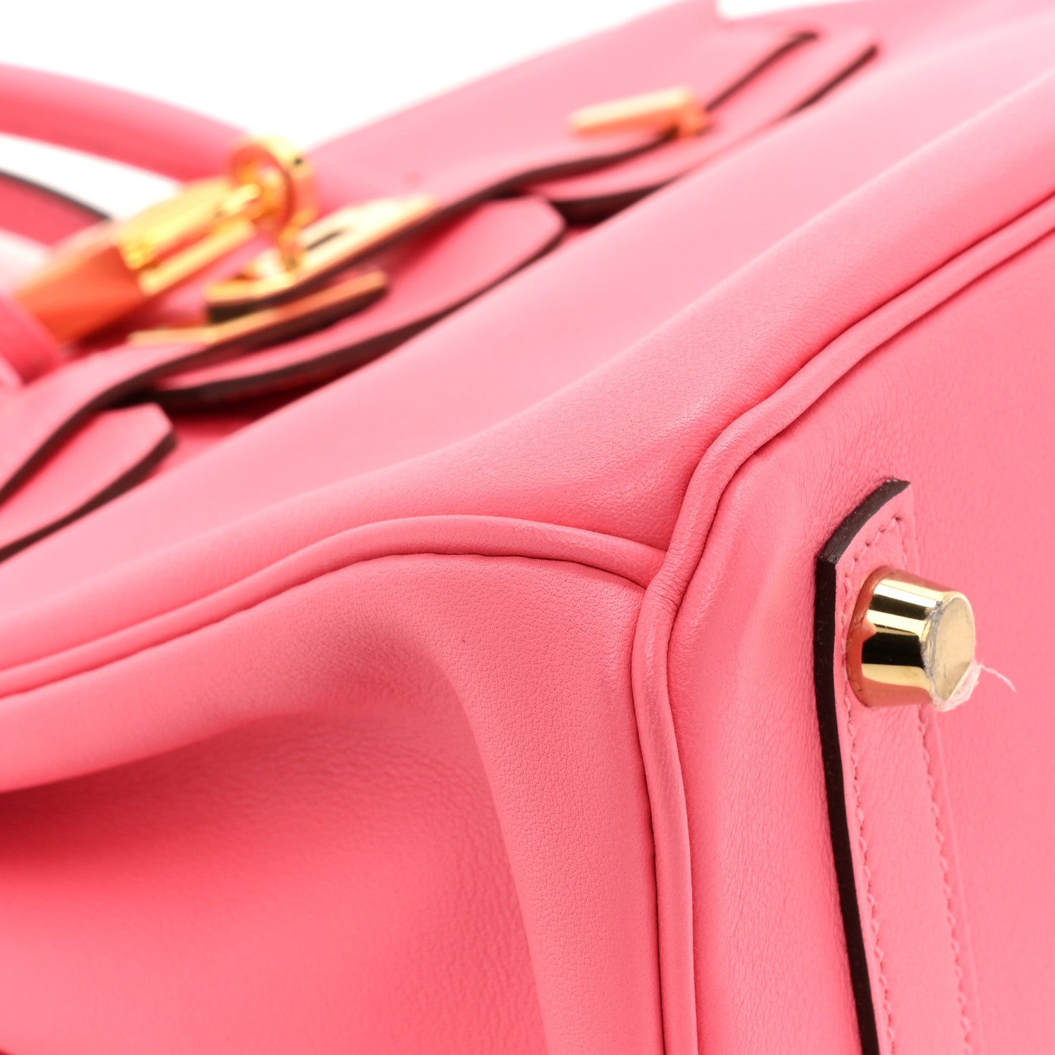 Hermes Swift Birkin 25 Rose Azalee 9 of 12
