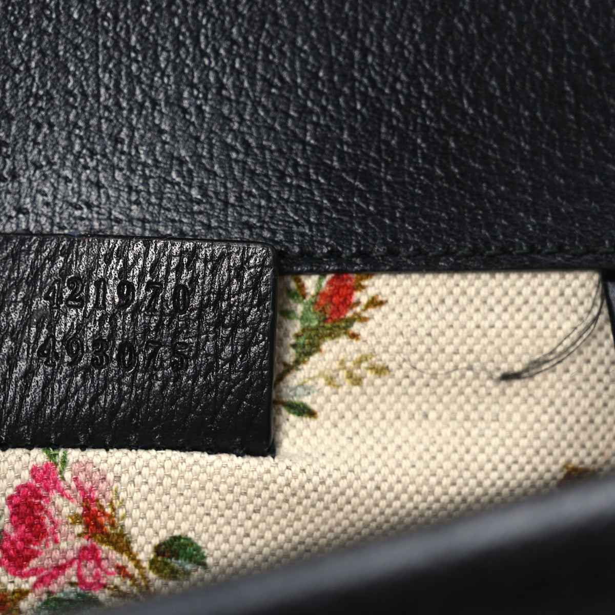Calfskin Web Mini Dionysus Shoulder Bag Black