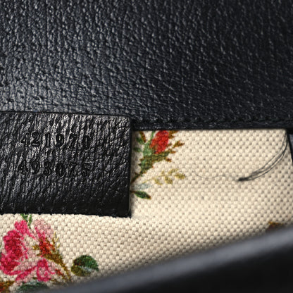 Gucci Calfskin Web Mini Dionysus Shoulder Bag Black 8 of 11