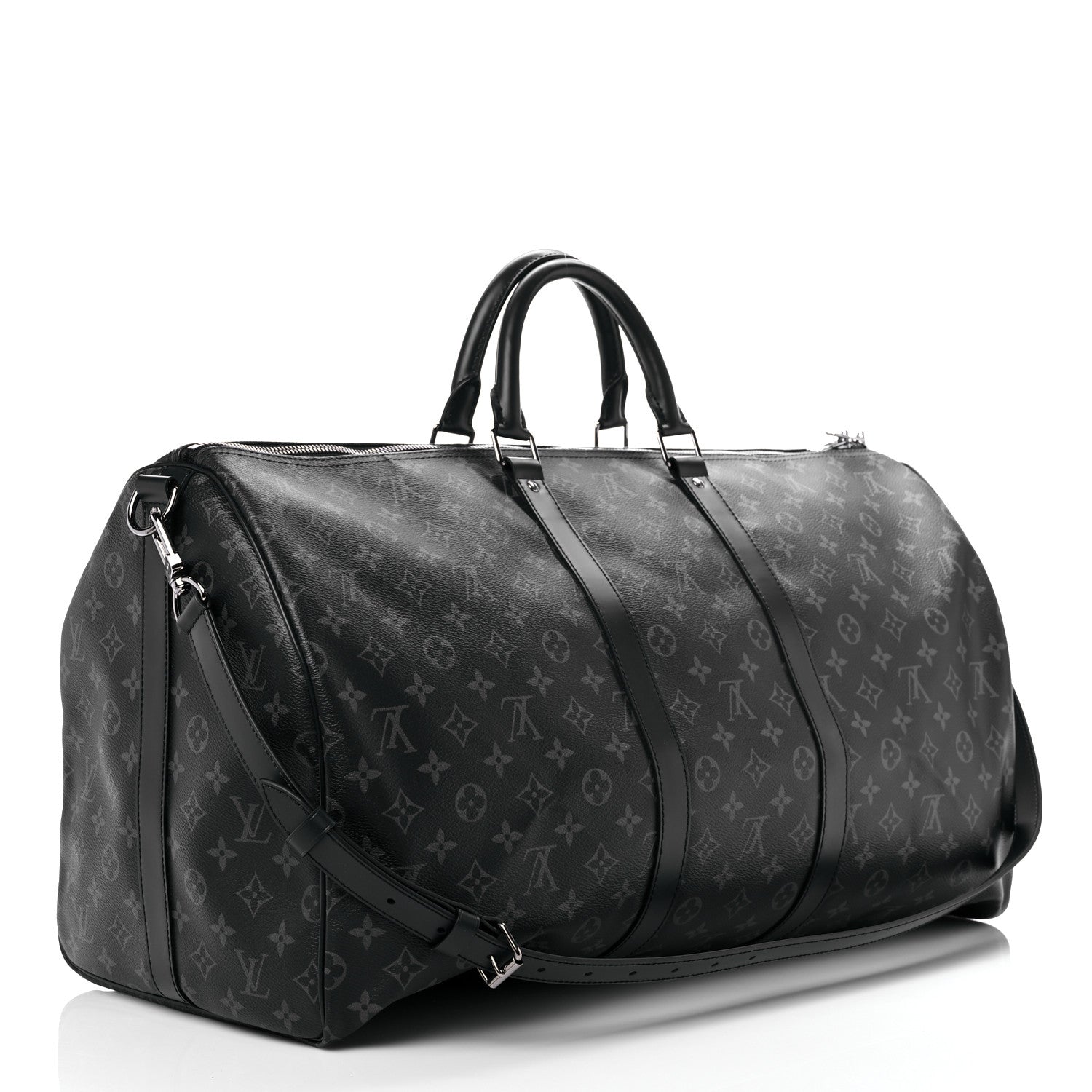 Louis Vuitton Monogram Eclipse Keepall Bandouliere 55 4 of 9