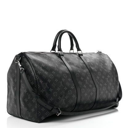 Louis Vuitton Monogram Eclipse Keepall Bandouliere 55 4 of 9