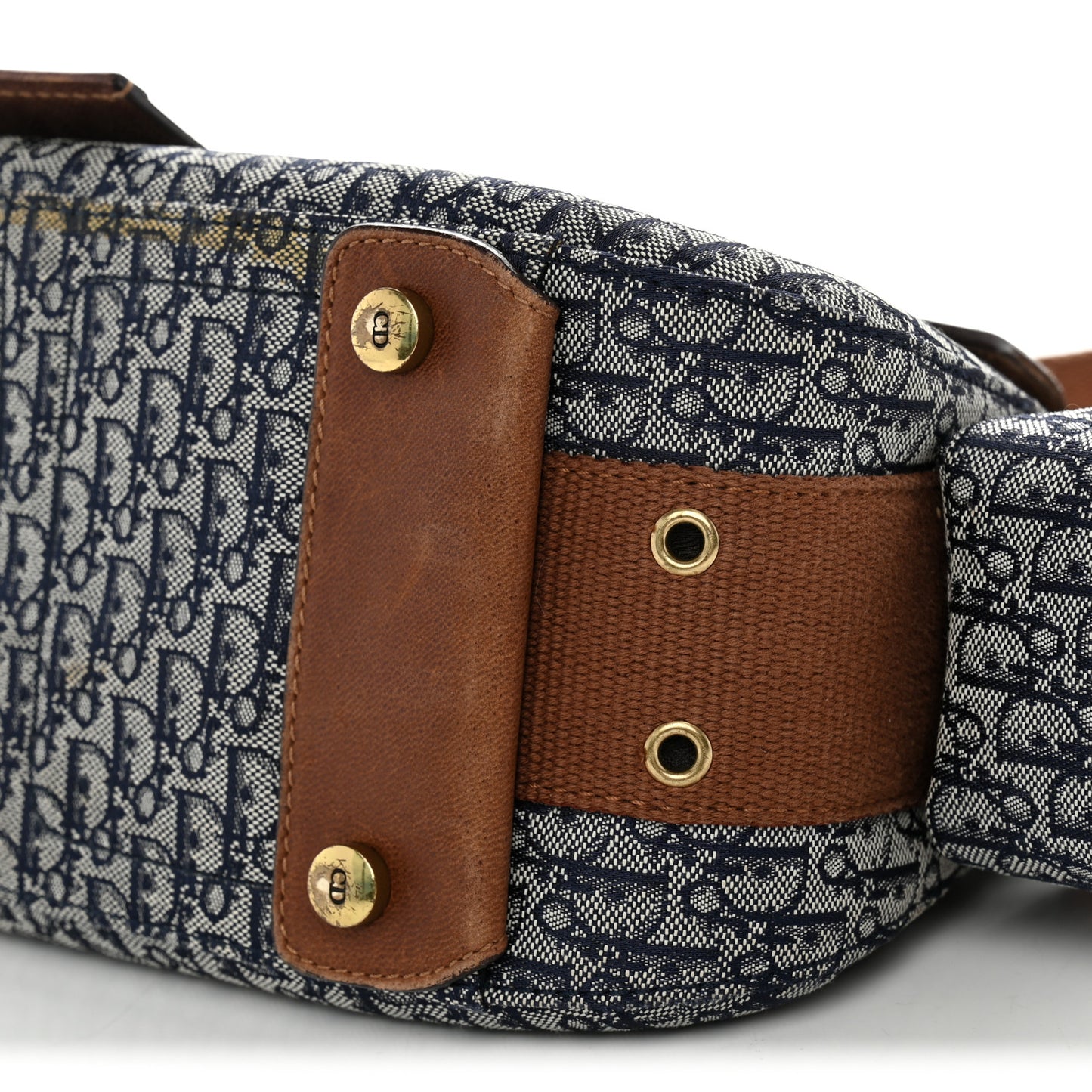 Calfskin Monogram Street Chic Columbus Blue