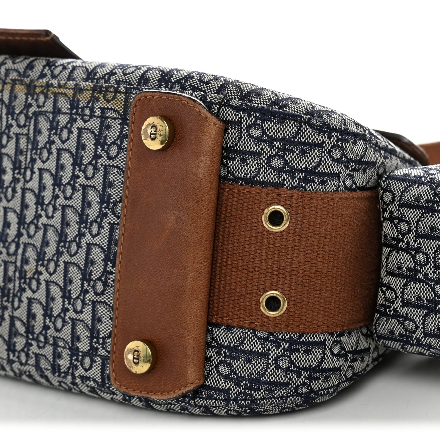 Christian Dior Calfskin Monogram Street Chic Columbus Blue 9 of 10