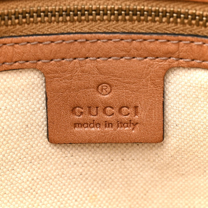 Gucci Monogram Web Rania Top Handle Bag Natural 6 of 21