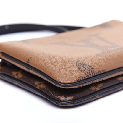 Louis Vuitton Reverse Monogram Giant Double Zip Pochette 6 of 10
